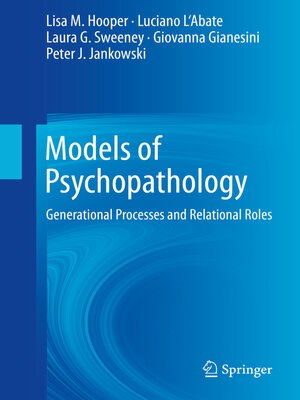 cover image of Models of Psychopathology